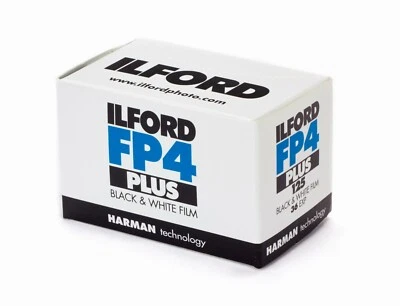 Ilford FP4 Plus 125 36 Exposure Black & White 35mm Film, 1649651 - Image 1 of 4