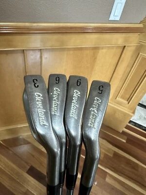 Cleveland Tour Action TA5 Gold RH Iron Set 3,5,6,9 Steel Shaft Set - Image 1 of 4