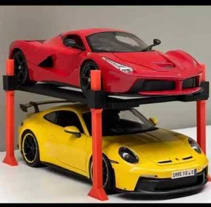 Car Lift 1:18 Scale Diecast Model Display Stand - Choose Your Color! - Picture 1 of 15