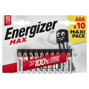 Energizer - Pilas alcalinas AAA MAX - Paquete de 10 - Imagen 1 de 1