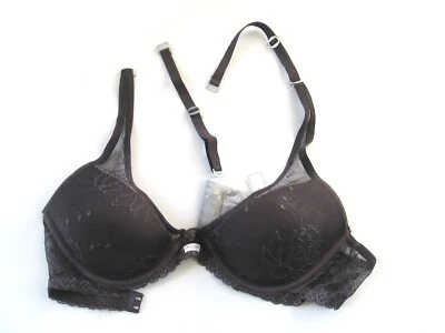 Sujetador XB054 Gilly Hicks Abercrombie NUEVO encaje bordado contorno multidireccional copa UW Foto 1 de 3