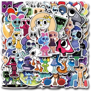 110Pcs Dandy'S World Stickers for Kids, Cartoon Characters Game Decorative Stick - Picture 1 of 7