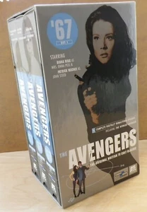 The AVENGERS 1967 SET 1 VHS Diana Rigg Patrick Macnee British Cult TV 6 Episodes - Picture 1 of 4