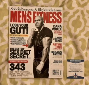Dana White signed Men's Health magazine Nov 2016 Beckett BAS COA #X39679 UFC MMA - Picture 1 of 3