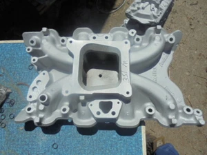 Aluminum Intake FORD Holley Street Dom 351C 701R-12 IMCA IHRA NHRA WISSOTA K&N - Picture 1 of 3