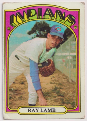 1972 Topps #422 Ray Lamb Cleveland Indians - Image 1 of 2