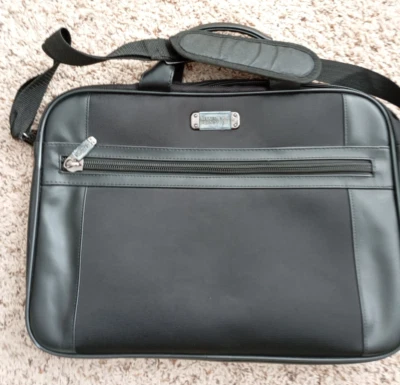 KENNETH COLE REACTION R-TECH Bolsa para Laptop Maleta Alças Pretas Carreira Empresarial - Imagem 1 de 4