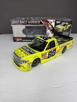 Matt Crafton 2017 #88 Menards Eldora Dirt Win 1/24 Autographed - Image 1 of 4