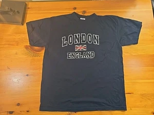 London England XL T-SHIRT CAPITOL LONDON Color BLUE. D2 - Picture 1 of 6