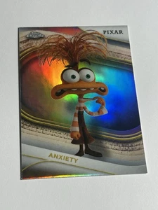 2025 Topps Chrome Disney Pixar Anxiety Refractor - Picture 1 of 2