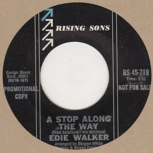 Edie Walker A Stop Along The Way Rising Sons BLACK DEMO Soul Northern Motown - Imagen 1 de 1