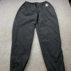 Pantalones Converse Vintage Para Hombre XL Negro Forrado Cortavientos Jogger Cintura Elástica - Imagen 1 de 12