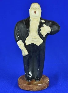 VINTAGE c1944 ZELLIE ORIGINAL CHALKWARE OPERA SINGER - 5 5/8" FIGURE - Picture 1 of 7
