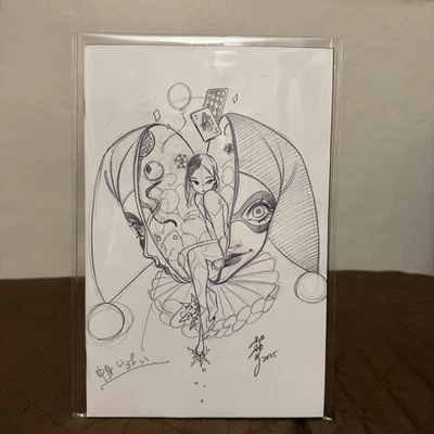 Deadpool Batman #1 Peach Momoko Sketch Virgin Variant LE 700 NYCC 2025 Exclusive - Image 1 of 3