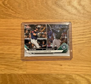2025 Topps Now Cal Raleigh/ Ken Griffey Jr #398 - Picture 1 of 2