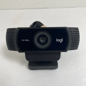 Logitech C922 Pro Stream Webcam HD 1080p USB Camera Tested Works Great - Picture 1 of 4