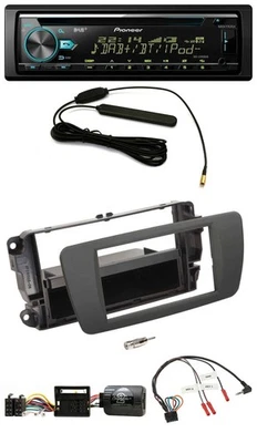 Pioneer CD MP3 Lenkrad DAB USB Autoradio für Seat Ibiza tuam grey - Bild 1 von 4