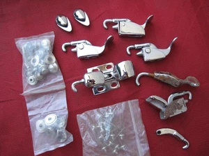 Lot of Jaguar Hood Clamps, Clasps, Snaps, Convertible Top Trim Repair Parts - Picture 1 of 11