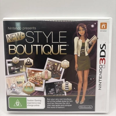 New Style Boutique (Nintendo 3DS, 2012) 2DS PAL Complete Rare - Image 1 of 4