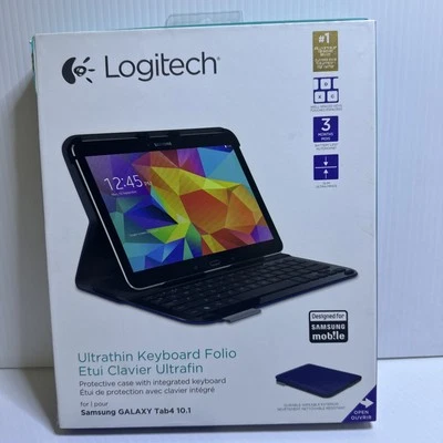 Logitech Ultrathin Keyboard Folio Samsung Tab 4 10.1 (920-006918) - Opened Box - Image 1 of 4