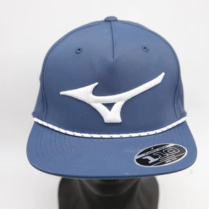Mizuno Tour Delta Golf Hat Blue Men's Flex Fit Snapback  - Picture 1 of 5