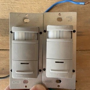 2 Leviton Commercial Grey Decorative Motion Switches / Cat No. ODS15 - Picture 1 of 2