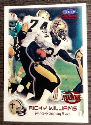 1999 Fleer Focus Rookie /2500 Ricky Williams #159 Rookie RC - Image 1 of 2