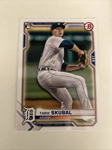 2021 Bowman Tarik Skubal Rookie #11 Detroit Tigers  - Picture 1 of 2