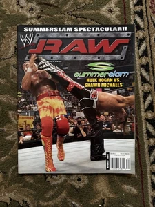 WWE Raw Magazine / August 2005 / SummerSlam SPECTACULAR / HOGAN vs MICHEALS - Bild 1 von 1