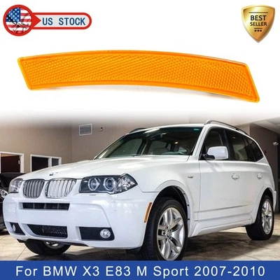 Reflector de luz de señalización del lado del conductor para BMW X3 E83 M Sport 2007-2010 63143417737 Foto 1 de 4