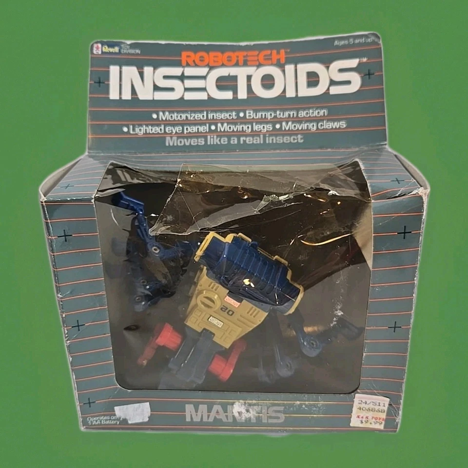 Juguete Mantis Insectoides Robotech Vintage Funciona con Pilas 1985 Revell Sin Probar Foto 1 de 4