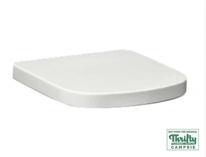 NEW - Parisi Quasar Toilet Seat White (Life off Hinge), PN5330 - Picture 1 of 6