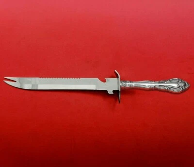 Rebanada de jamón de plata esterlina Vivaldi by Alvin mango hueco WS 11 1/2" hecho a medida Foto 1 de 3