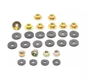 1970-81 FIREBIRD 3-PIECE REAR SPOILER HARDWARE KIT 24 PC (G-4166) FREE SHIPPING - Picture 1 of 1