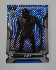 K2SO 2023 Topps Star Wars High Tek Early Release NYCC  Blue Parallel 39/50