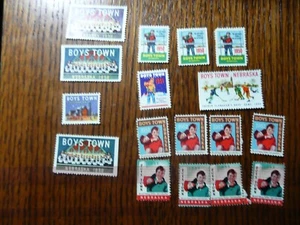 Boys Town Seals Nebraska 1950,1951,1952,1953,1958 und 1959 SOFORTKAUF 6,99 $ - Bild 1 von 4