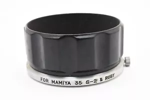 [ Near Mint ] Mamiya 48mm Metal lens hood shade for 35 S-2 RUBY ship from Japan - Picture 1 of 24