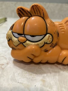 Sitzende Garfield Haarbürste Orange Vintage Avon 70er Jahre - Bild 1 von 11