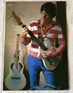 Paul McCartney McCartney II poster '80 Paul McCartney with broken guitar poster! - Picture 1 of 2