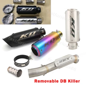 For CF-Moto IBEX 800 S 2022-2024 Steel Exhaust Muffler Mid Link Pipe 51MM System - Picture 1 of 15