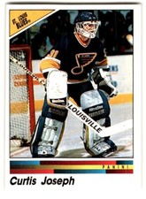 1990-91 Panini Stickers Curtis Joseph Rookie #272 St. Louis Blues