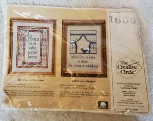 CÍRCULO CREATIVO ☆ Kit de punto de cruz con cuentas ☆ BIENVENIDA PACÍFICA ☆ #1659 ☆ NUEVO - Imagen 1 de 2