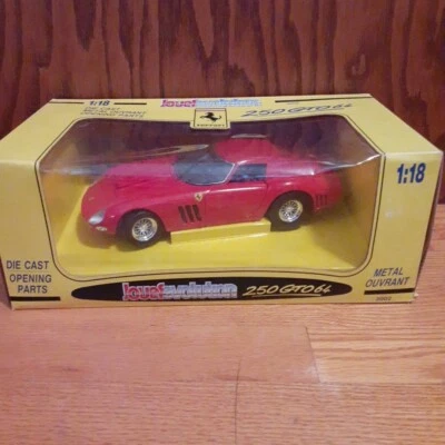Jouef Evolution - Red Ferrari 250 GTO 64 - 1:18 Scale Diecast Model Car - Image 1 of 4