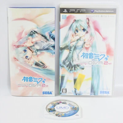 HATSUNE MIKU Project DIVA 2nd UMD PSP Playstation Portable ccc psp - Image 1 of 3