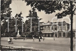 SALUZZO - RAILWAY STATION (WEDGE) 1959 - Picture 1 of 1
