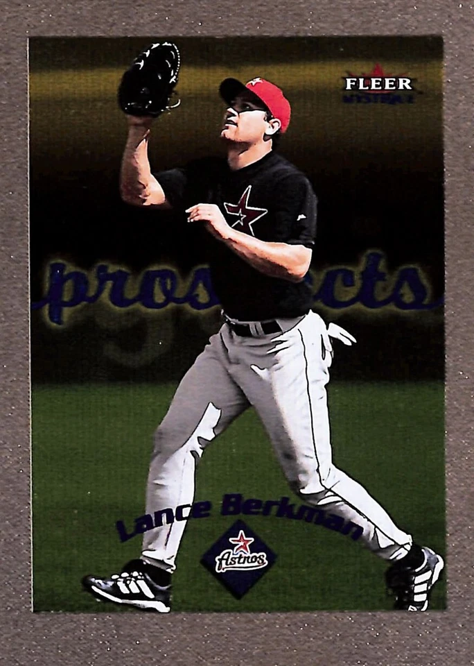 Fleer Mystique Gold #128 Lance Berkman RC 2000 Foto 1 de 3