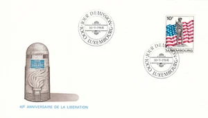 Liberation WWII Luxembourg FDC 1984 (142643) - Picture 1 of 2
