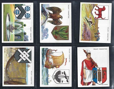WILLS - HERALDIC SIGNS & THEIR ORIGIN - FULL SET OF 25 CARDS - Image 1 of 4