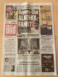 Bild Zeitung 30.11.2024 - Bild 1 von 1