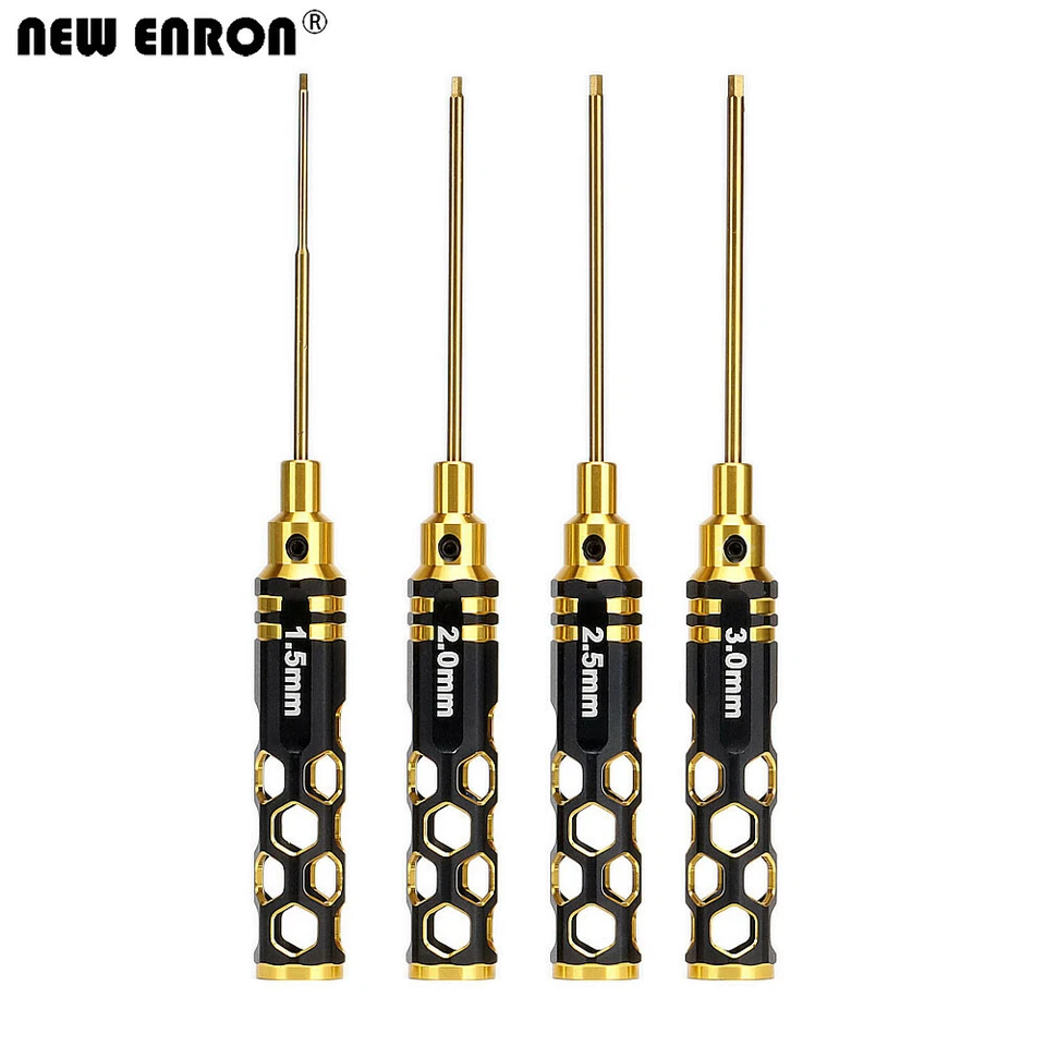 1.5/2/2.5/3mm Hex Nut Hexagon Screwdriver Driver 4PCS for RC Car Helicopter Boat - Image 1 of 4